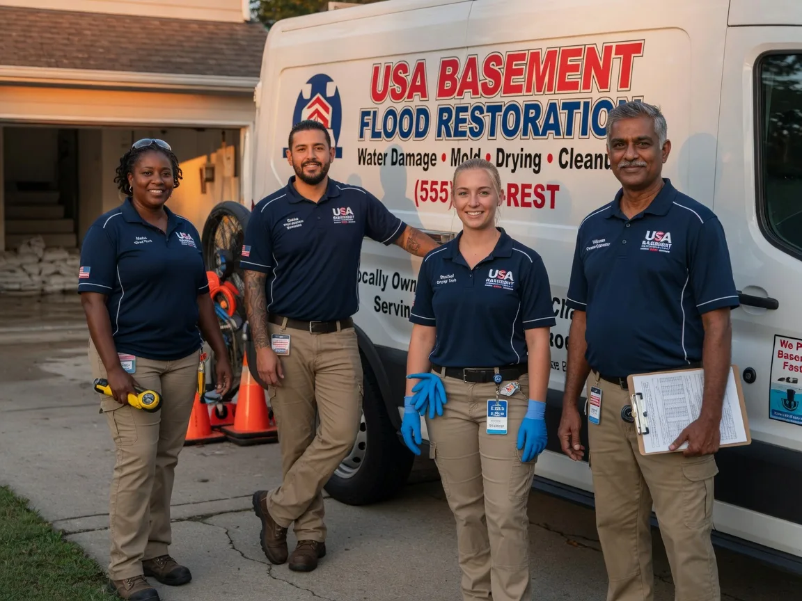 Basement Flood Cleanup company in Mikana, WI