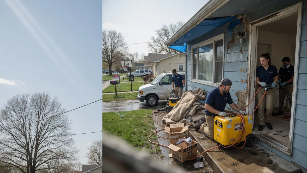 Basement Flood Cleanup in Mikana, WI near me
